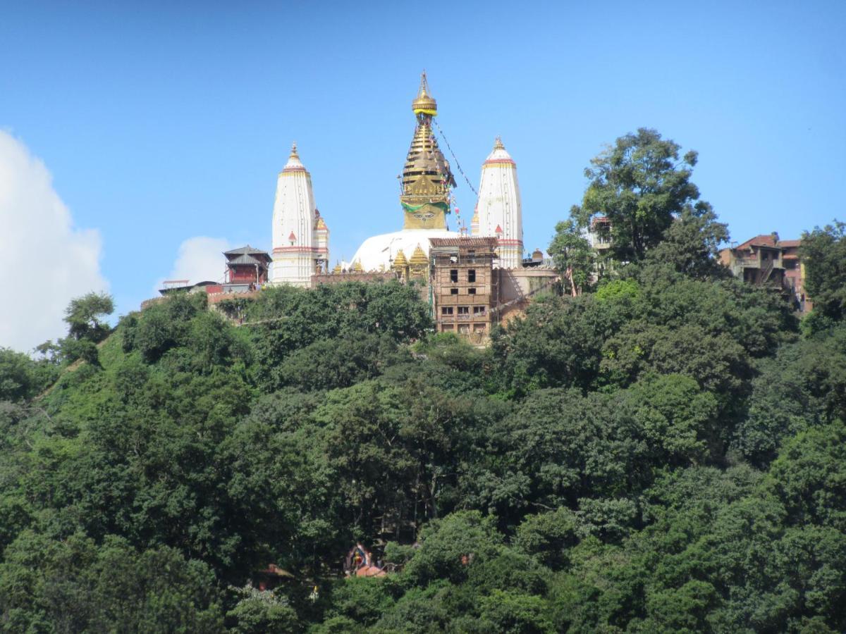 Stupa View Inn Katmandu Eksteriør bilde
