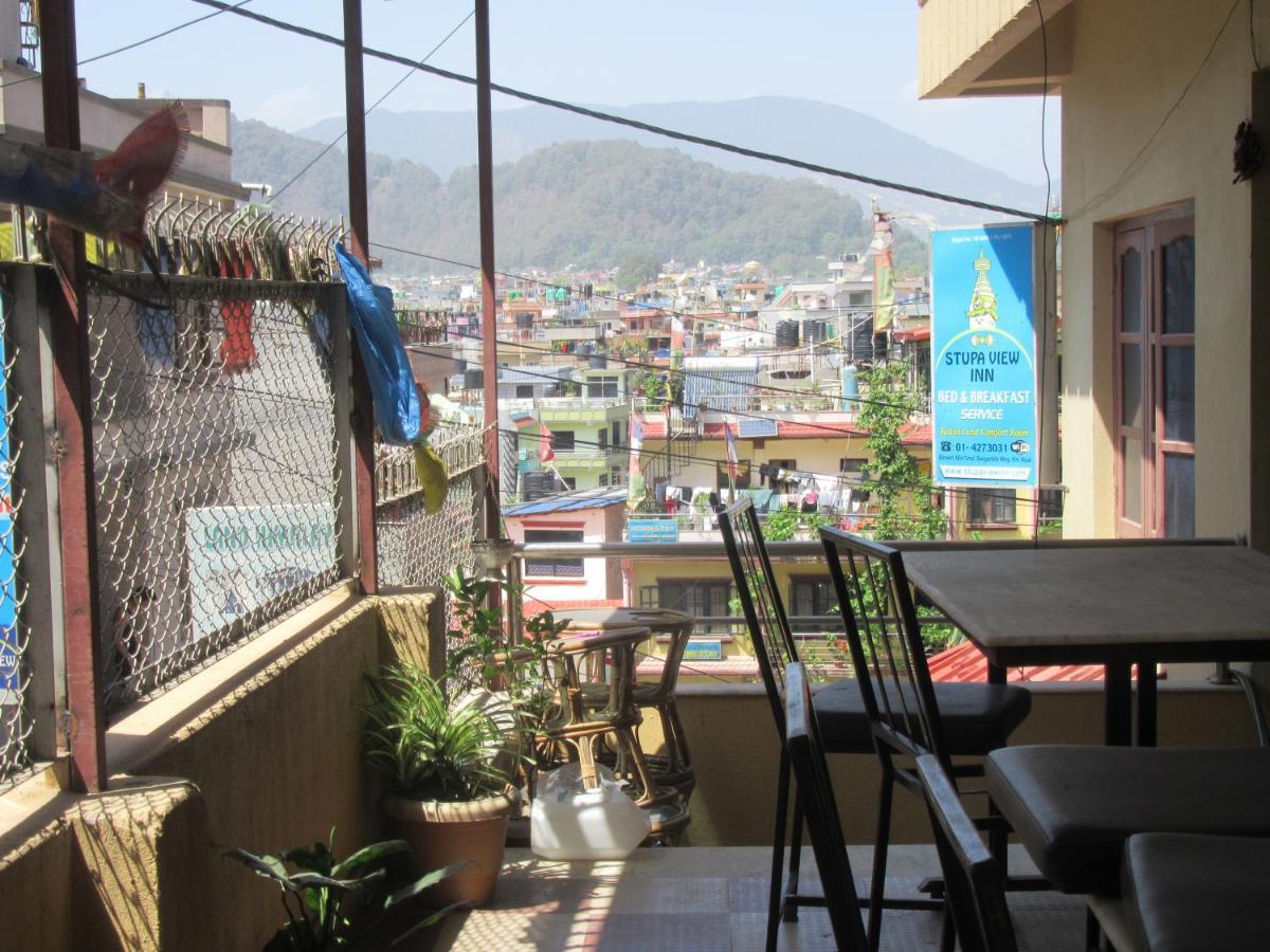 Stupa View Inn Katmandu Eksteriør bilde