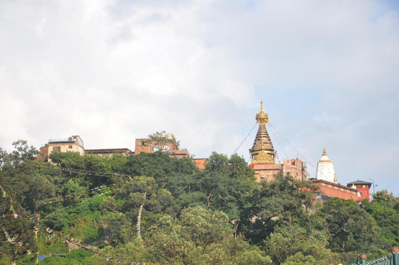 Stupa View Inn Katmandu Eksteriør bilde