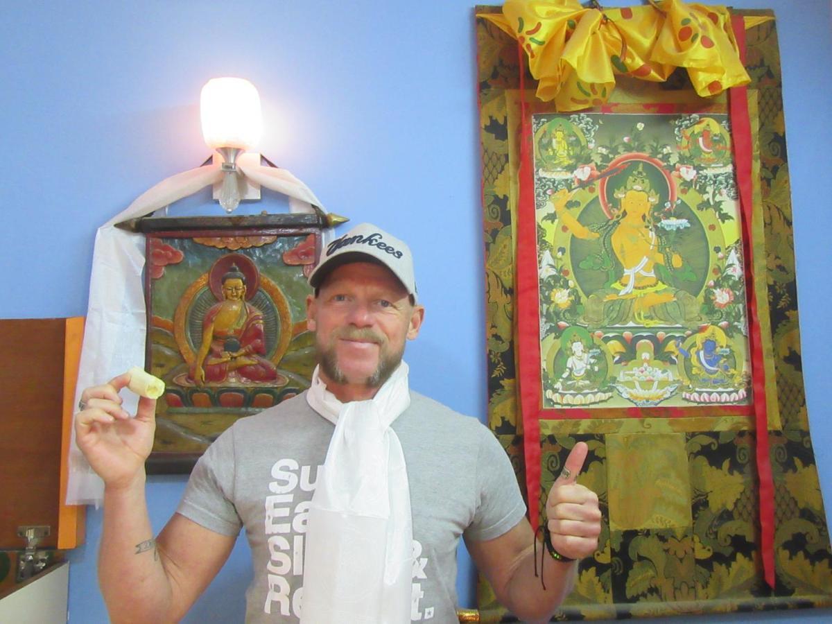 Stupa View Inn Katmandu Eksteriør bilde